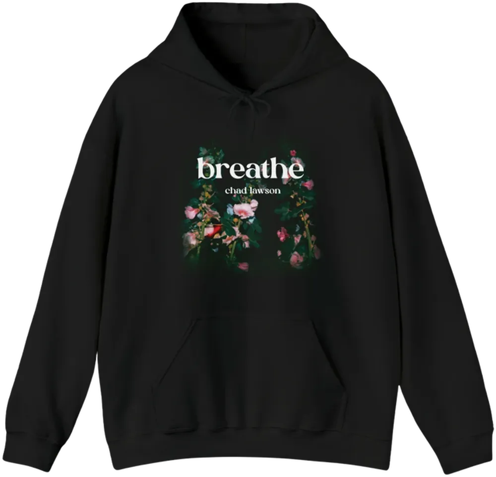breathe limited edition hooded sweatshirt