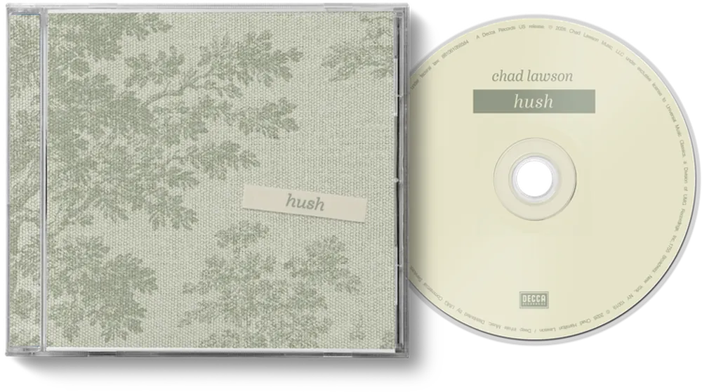 hush CD and sleeve