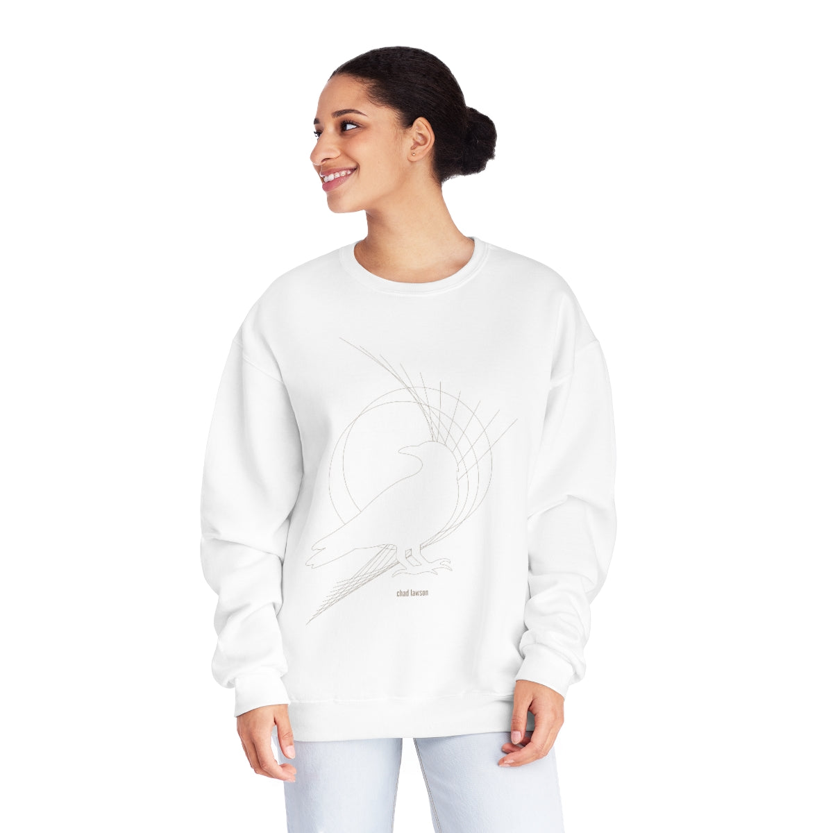 Raven Limited Edition - Crewneck Sweatshirt - White