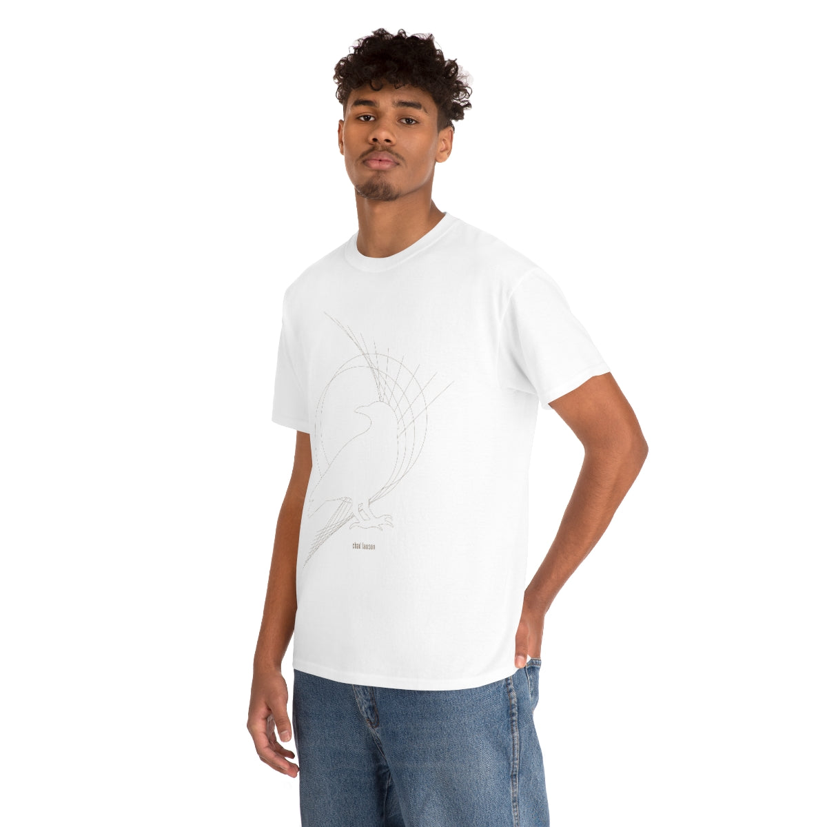 Raven Limited Edition - Heavy Cotton Tee - White