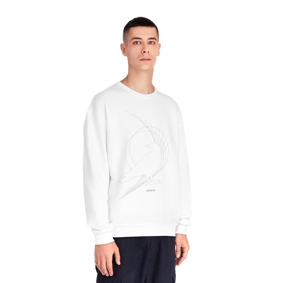 Raven Limited Edition - Crewneck Sweatshirt - White