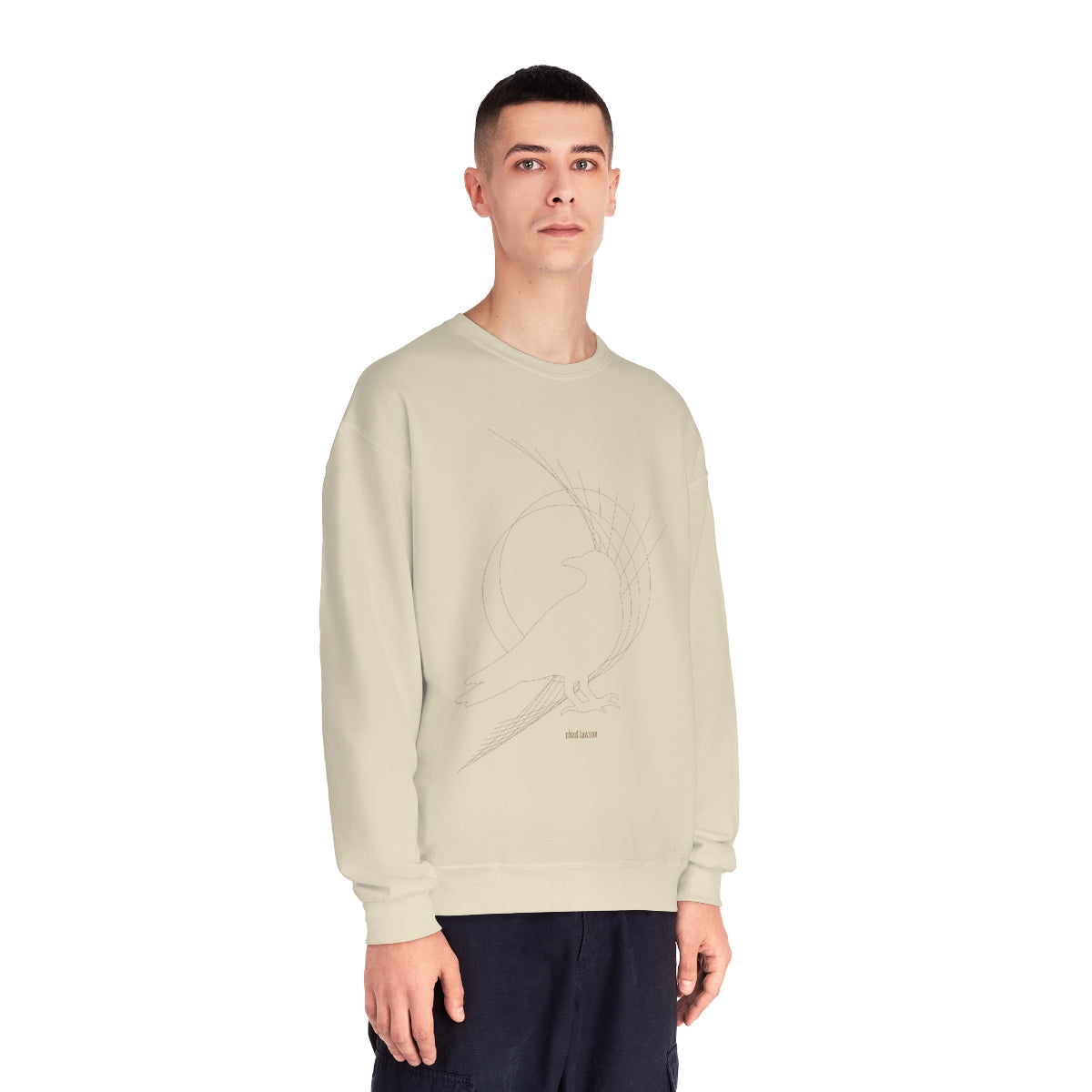 Raven Limited Edition - Crewneck Sweatshirt - Sandstone