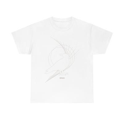 Raven Limited Edition - Heavy Cotton Tee - White