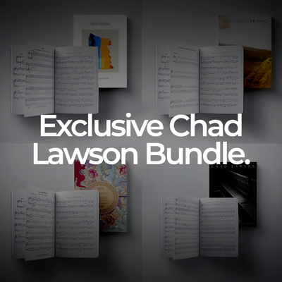 Learn Chad Lawson's Most Popular Songs In The Comfort Of Your Own Home 🎹 - The Chad Lawson Songbook Bundle (Limited)